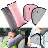 R HORSE 4Pack Seatbelt Pillow Car Seat Belt Covers for Kids, Adjust Vehicle Shoulder R HORSE Pads Safety Belt Protector Cushion Plush Soft Auto Seat Belt Strap Cover Headrest Neck Support for Children Baby