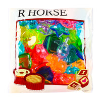 R HORSE 50 Pcs Dive Gem Toy Set Summer Diving Training Toy Plastic Sinking Gem Pool Toy Underwater Swimming Toy