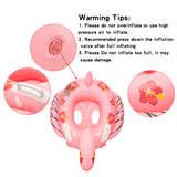 Baby Swimming Inflatable Float Flamingo Pattern Inflatable Float Swimming Ring