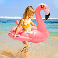 Baby Swimming Inflatable Float Flamingo Pattern Inflatable Float Swimming Ring