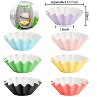 R HORSE 35Pcs Wax Melt Warmer Liners Reusable Leakproof Wax Tray Liners