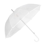 R.HORSE 55 Inch Large Clear Golf Umbrella Transparent Golf Umbrellas J Handle Automatic Open Windproof Waterproof Stick Umbrellas for Wedding Bride