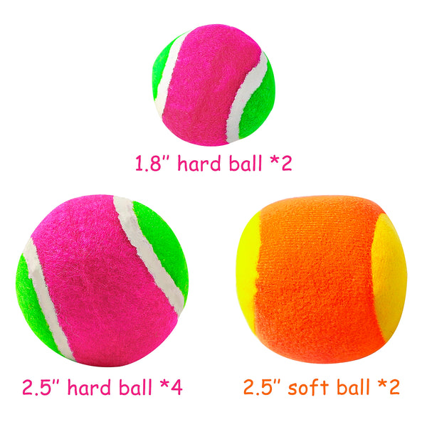 R HORSE 8Pcs Replacement Sticky Balls for Toss and Catch Game, Toss St