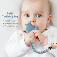 R HORSE 4Pcs Baby Teething Toys for Boys and Girls