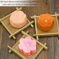 36Pcs Silicone Molds Cupcake Flower Shapes Silicone Baking Cups Molds