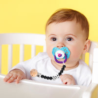 R HORSE 2Pcs Silicone Babies Pacifier Clips