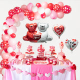 R HORSE 106Pcs 16Ft Valentine's Day Balloon Garland Kit Valentine Balloons