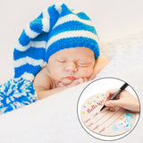 R HORSE Baby Birth Announcement Sign with Marker Pen