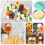 R HORSE 12Pcs Salad Dressing Container To Go
