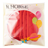 R HORSE 6Pcs Hot Handle Covers, Red Pot Pan Handle Covers Cast Iron Skillet Handle Covers Heat Resistant Pot