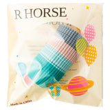 R HORSE 32Pcs Silicone Baking Cups Cupcake Liners Food Grade Silicone Baking Cups Non-Stick Cupcake Wrappers Washable Muffin Liners Reusable Silicone Cupcake Molds for Pan Oven Microwave Dishwasher