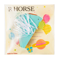 R HORSE Baby Pennant Garland Multicolor Felt Fabric Pennant Banner Garlands