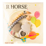 R HORSE 4Pcs Baby Teething Toys for Boys and Girls