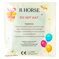 R HORSE 6Pcs Funny Pot Holders Set Baking Words & Patterns Pocket